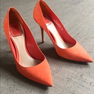Christian Dior Pumps hot orange size 37 never worn